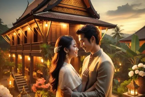 คู่รักชาวไทย