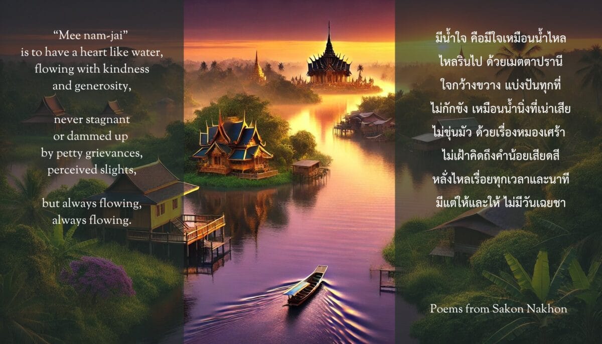 กวีไทยเดินทางโดยเรือ